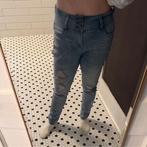 Wallflower Women's Denim Skinny Jeans Size 11